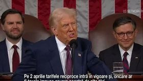 VIDEO Donald Trump declară război comercial lumii. Ce discurs a avut președintele
